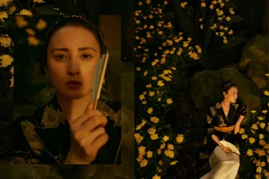 蒋勤勤古风时尚杂志封面写真图片_6