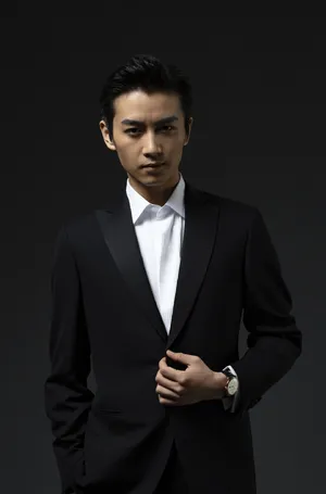 陈晓成熟魅力代言写真图片