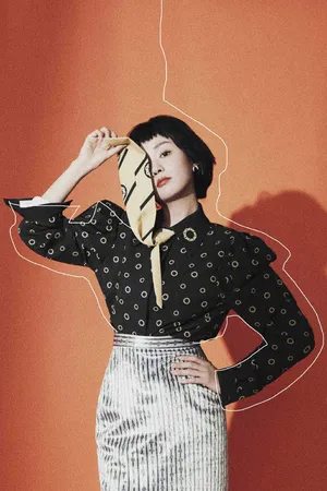 郑合惠子时尚复古魅力写真图片_3