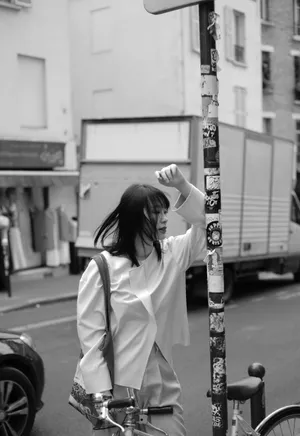 黄璐黑白光影写真图片_5