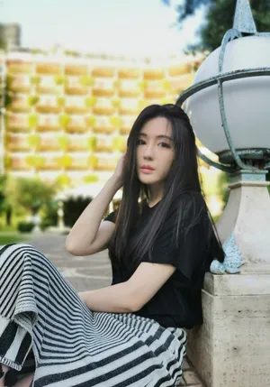 汤晶媚夏日清秀写真图片_6