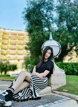汤晶媚夏日清秀写真图片_7
