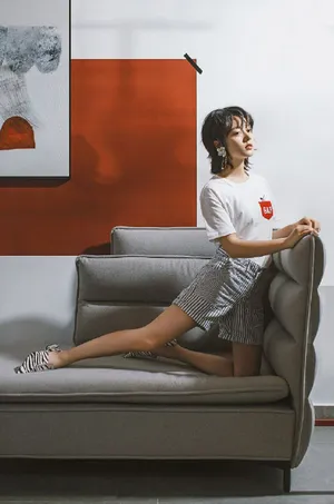 赵今麦时尚轻熟风写真图片_6