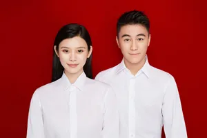 奚梦瑶何酋君甜蜜结婚照图片