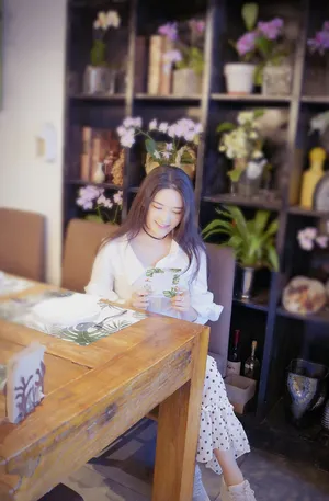 张璇清新文艺写真图片_5