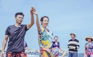 张晋蔡少芬综艺旅拍照图片_7