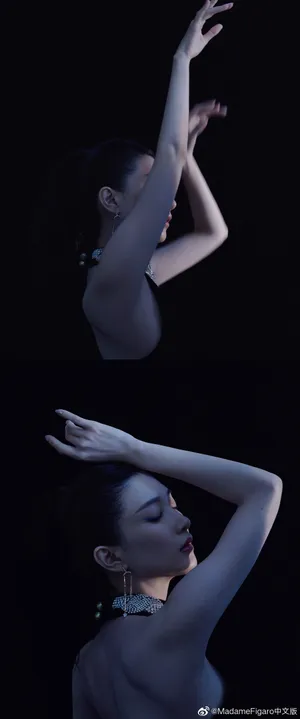江疏影性感冷艳写真图片_7