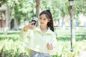 周洁琼夏日小清新图片