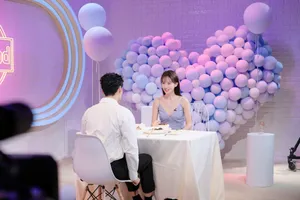 金晨《天天向上》微甜图片_7