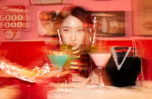 孟美岐性感光影写真图片_1