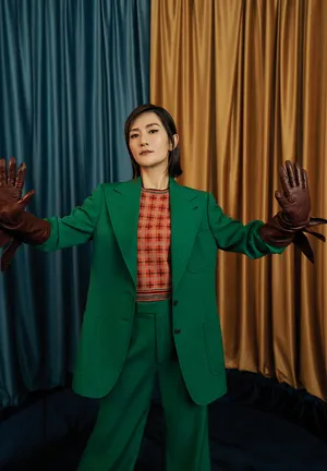 谢娜时尚摩登魅力写真大片_2