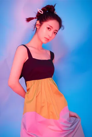 邢菲清新元气夏日写真图片