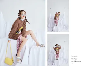 黄一琳甜美俏皮写真图片_1