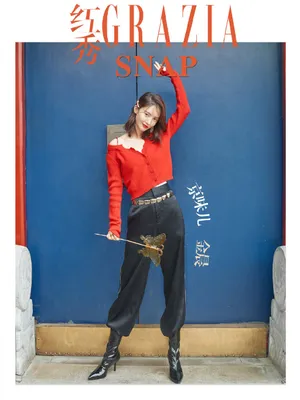 金晨优雅温婉写真图片_6