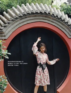 金晨优雅温婉写真图片_7