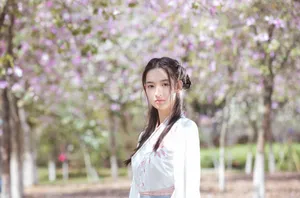 王玉雯清新灵动汉服写真图片_8