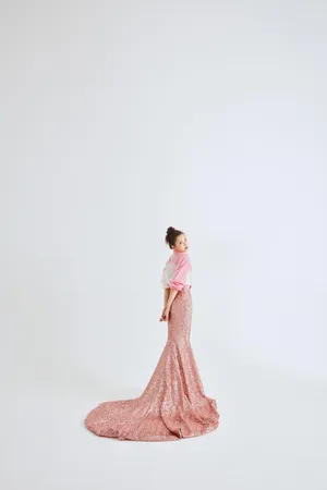 黄一琳清新甜美写真图片_5