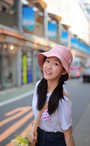 汤梦佳清纯可爱生活照图片_3