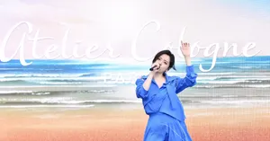 张靓颖蓝色典雅写真图片_4