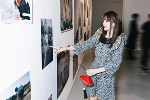 迪丽热巴个性前卫品牌活动图片_5