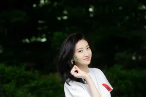 景甜清爽夏日写真图片_3