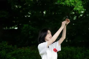 景甜清爽夏日写真图片_4