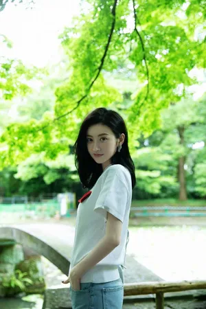 景甜清爽夏日写真图片_8