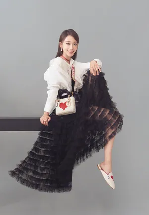 吴谨言甜美仙气写真图片