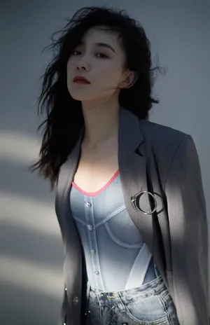 朱颜曼滋清冷时尚写真图片_4
