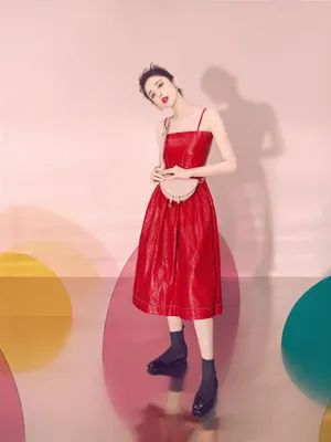 古力娜扎甜美代言写真图片_3