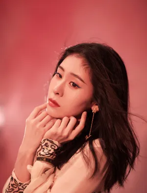 张碧晨粉色甜蜜写真图片_8