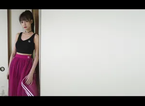 沈梦辰清新运动风写真图片
