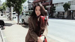 欧阳娜娜性感优雅街拍图片_4