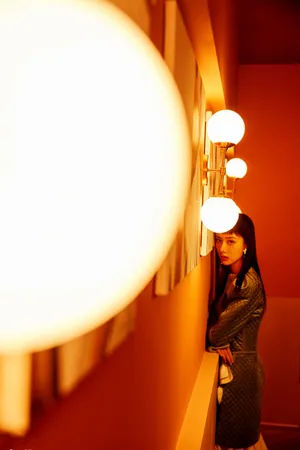 曹曦月甜美优雅写真图片_8