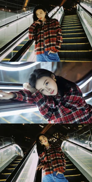 景甜小清新唯美写真图片_1