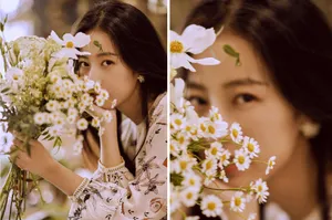 周雨彤文艺唯美写真图片_8