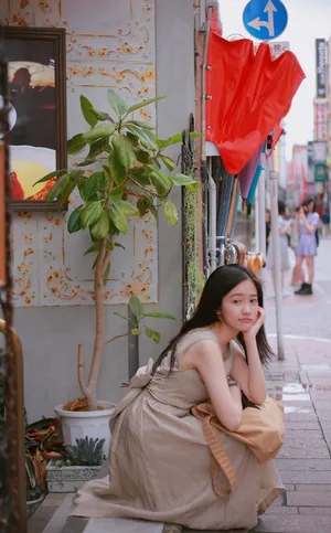 汤梦佳清新温婉夏日写真图片_6