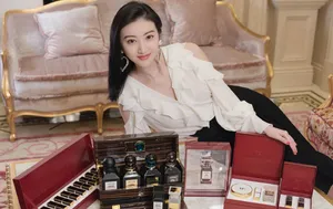 景甜优雅性感代言写真图片_2