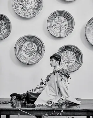 井柏然文艺清新封面大片写真图片_6