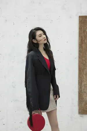 王可如酷美街拍写真图片_2