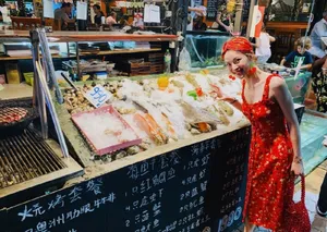 钟楚曦唯美泰国旅拍照图片