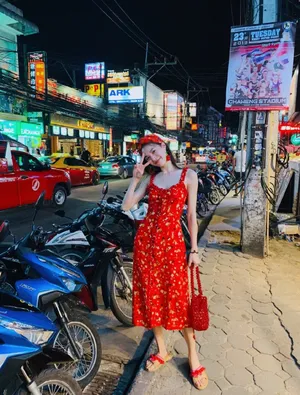 钟楚曦唯美泰国旅拍照图片_7