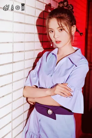 杨超越元气马尾写真图片_4