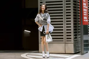 朱珠清新甜美写真图片_3