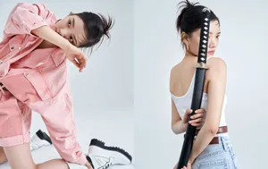 任敏时尚杂志性感写真图片