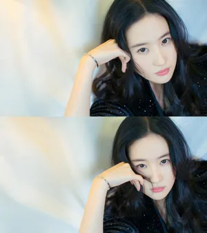 刘亦菲西装酷美写真图片_3