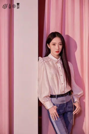孟美岐粉色系酷美写真图片_6