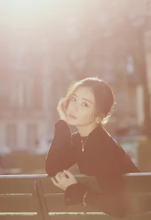 袁姗姗甜美俏皮写真图片_8
