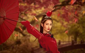 陈钰琪潇洒美艳古风写真大片_5