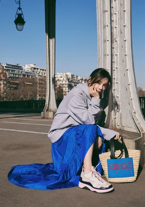 袁姗姗性感时尚街拍图片_3
